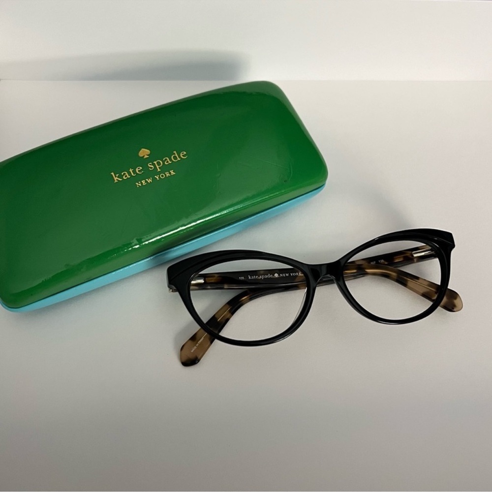Kate Spade Black and Tortoise Women's Glasses